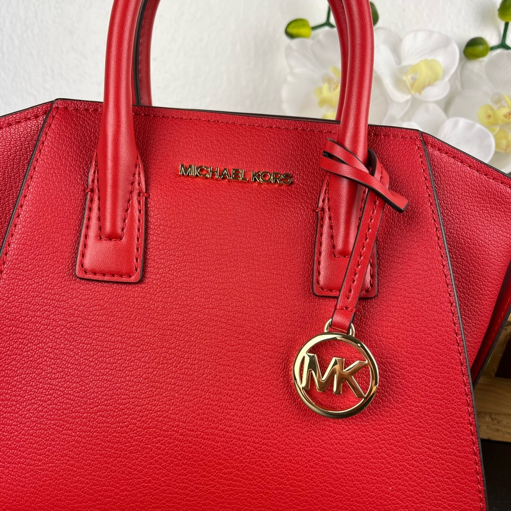 Michael Kors Avril SM TZ Satchel - Picture 3 of 11